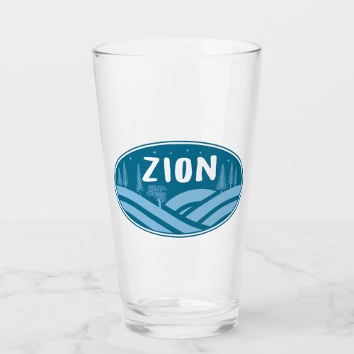 Zion National Park Utah Outdoors Glass