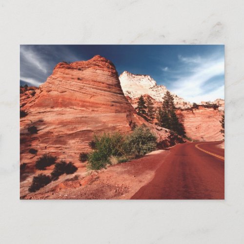 Zion National Park Utah Post card _ Customized