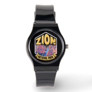 Zion National Park Utah Retro Watch