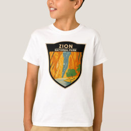 Zion National Park Utah The Narrows Vintage T-Shir T-Shirt
