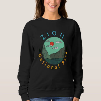 Zion National Park Utah Tourist Traveler Hiker Sweatshirt