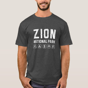 Zion National Park (Utah) tshirt - dark