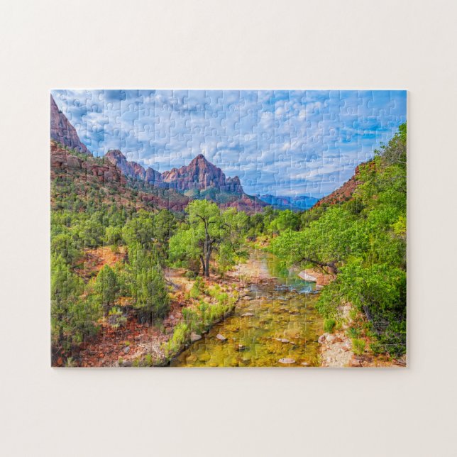 Zion National Park, Utah, United States Jigsaw Puzzle (Horizontal)