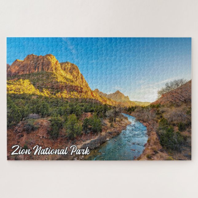 Zion National Park, Utah, United States Jigsaw Puzzle (Horizontal)