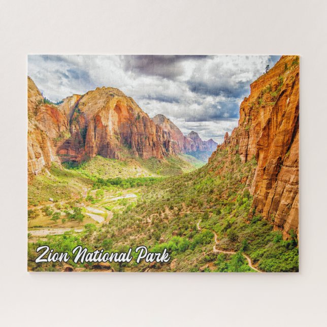 Zion National Park, Utah, United States Jigsaw Puzzle (Horizontal)