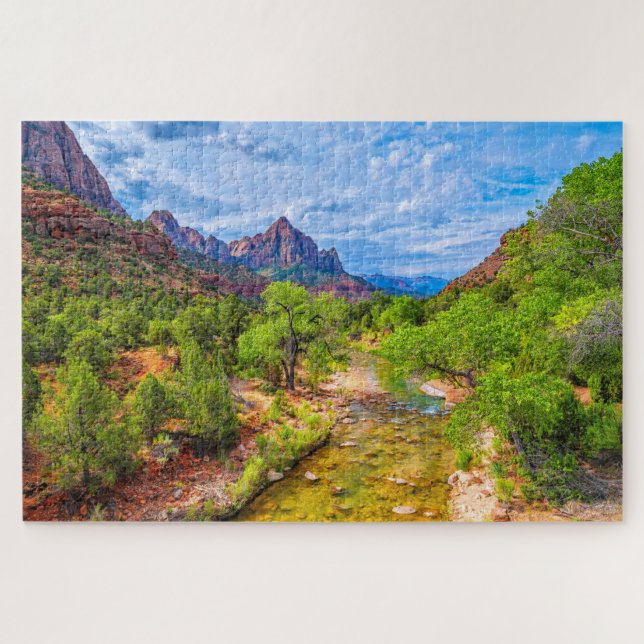 Zion National Park, Utah, United States Jigsaw Puzzle (Horizontal)