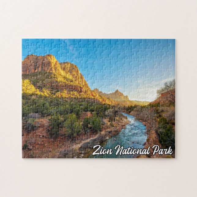 Zion National Park, Utah, United States Jigsaw Puzzle (Horizontal)