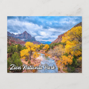 Zion National Park, Utah, United States Postcard
