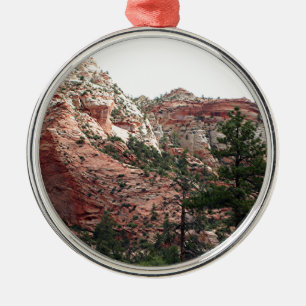 Zion National Park, Utah, USA 14 Metal Ornament