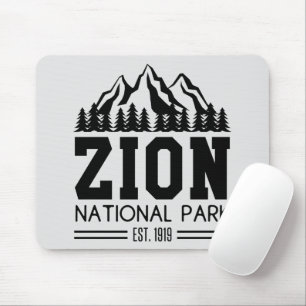 Zion National Park Utah USA Outdoors Hiking Mouse Pad