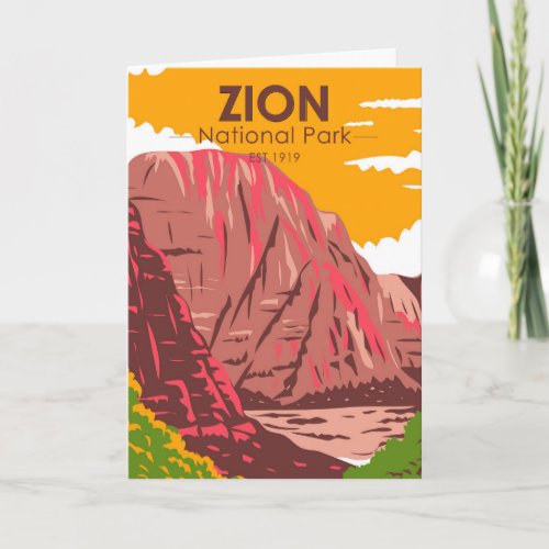 Zion National Park Utah Vintage