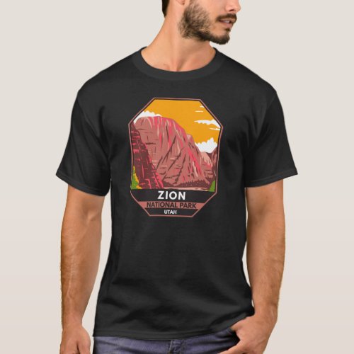 Zion National Park Utah Vintage  T_Shirt