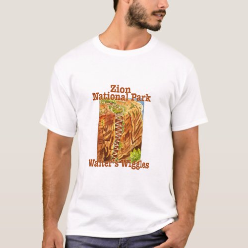 Zion National Park Walters Wiggles T_Shirt