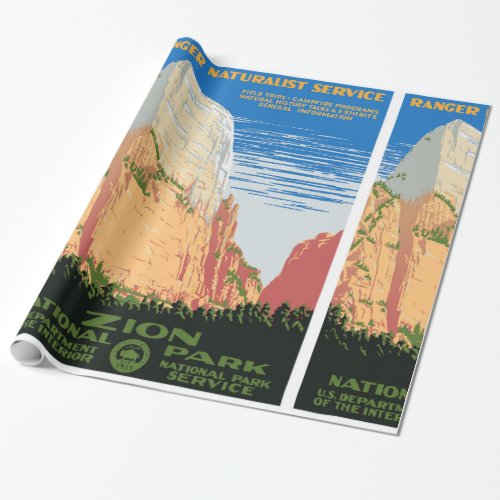 Zion National Park Wrapping Paper