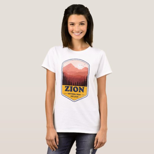 Zion National Park Wyoming forest Nature Gifts T_Shirt