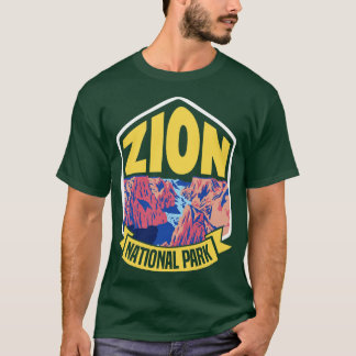 Zion Nationalpark Retro T-Shirt