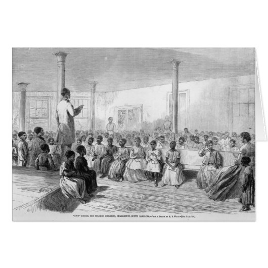 Zion School for Colored Children Cards (Front Horizontal)