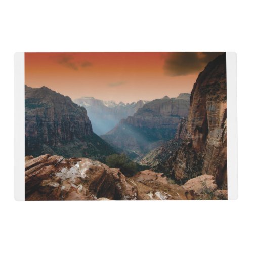 ZIONS RAYS OF GLORY PLACEMAT
