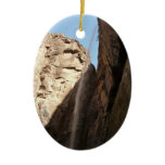 Zion's Weeping Rock at Zion National Park Ceramic Ornament