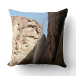 Zion's Weeping Rock at Zion National Park Throw Pillow