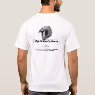 Zip Code Optional T-Shirt