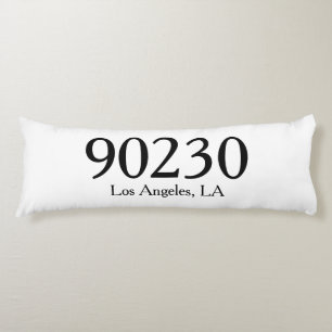 Zip Code Pillow, Housewarming gifts for Newlywed, Body Pillow