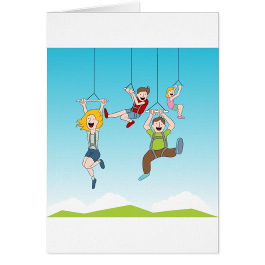 Zip Line Riders Cards (Front)
