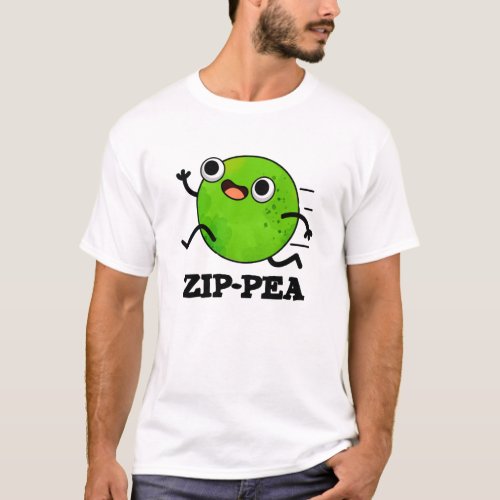 Zip_pea Funny Zippy Pea Puns T_Shirt