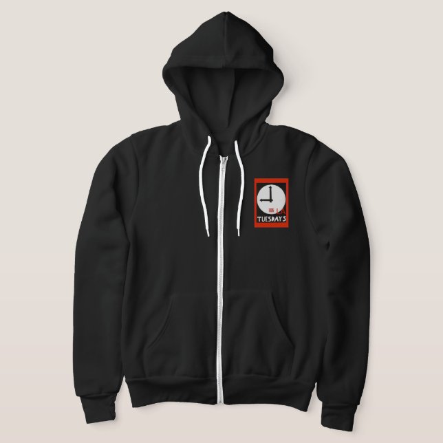 Zip Up Hoodie for Adults  (Laydown)