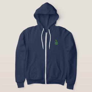 Zip up(Navy Vivid) Hoodie