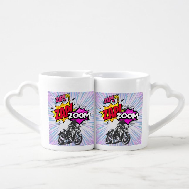 Zip, zap, zoom lovers mug (Back Nesting)