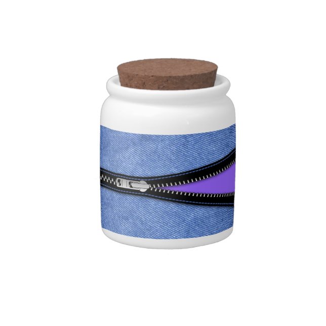 zip-zip it candy jar (Right)