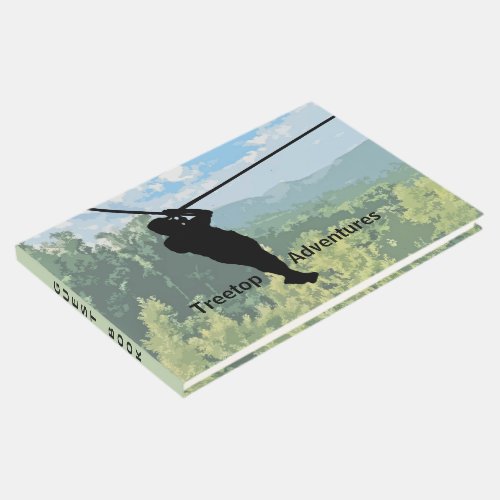 Zipline Adventures Design  Guest Book