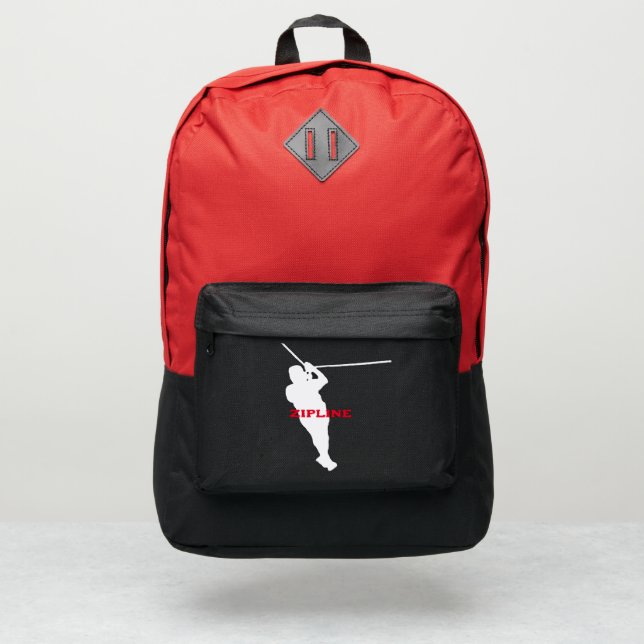 Zipline Design Port Authority Backpack (Front)