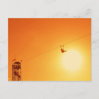 zipline postcard