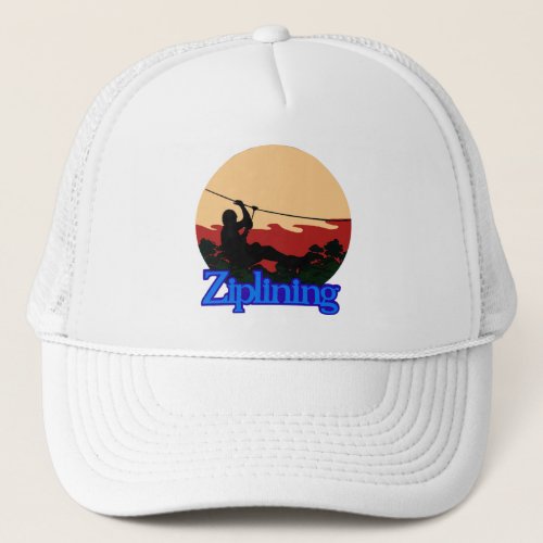 Ziplining Trucker Hat