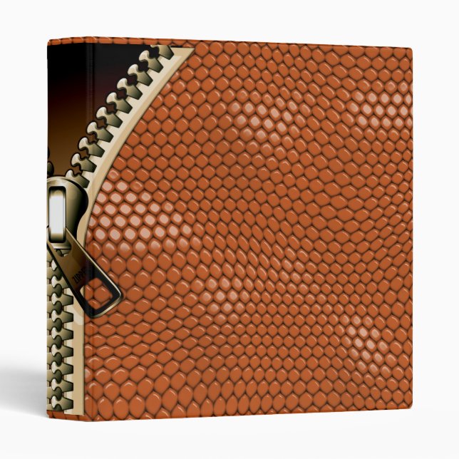 Zipper Binder (Front/Spine)