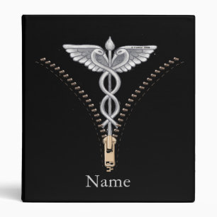Zipper Caduceus Binder