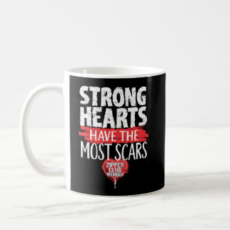 Zipper Club Member Open He Surgery Survivor Coffee Mug