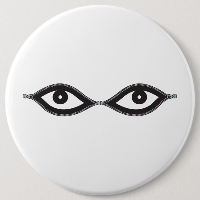 Zipper Eyes Button (Front)