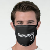Zipper Face Mask (Worn Him)