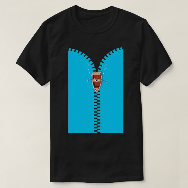 Zipper Ocean T-Shirt (Design Front)