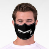 Zipper Premium Face Mask (Worn)