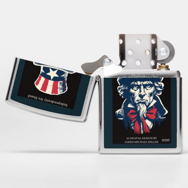 Zippo By James Michael Miller 2/16/2026 Lighter (Opened)
