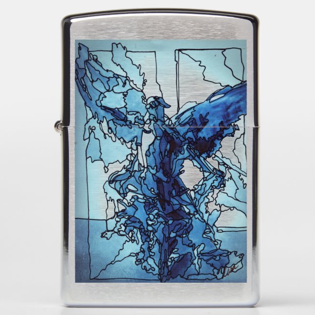 Zippo Lighter Blue Angel (Front)