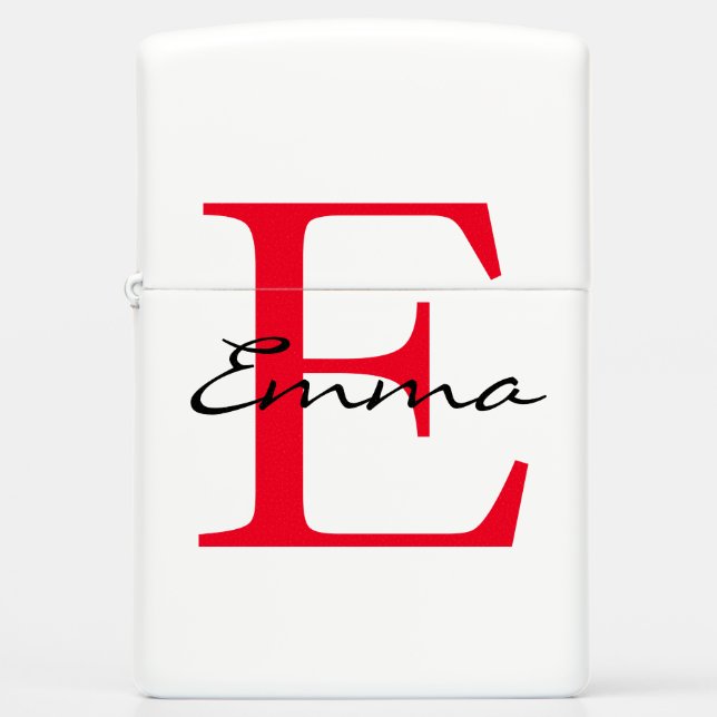 Zippo Lighter CUSTOM NAME "EMMA" (Front)