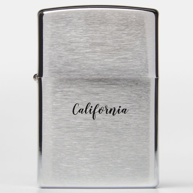 Zippo Lighter Of California  (Front)