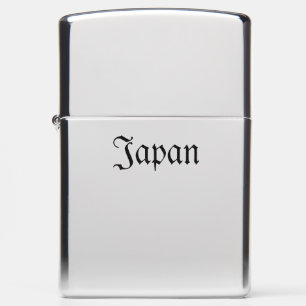 Zippo Lighter Of Japan 