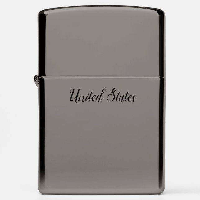 Zippo Lighter Of United States  (Front)