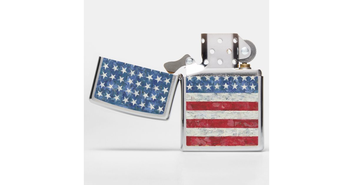 Zippo Lighter USA Flag Zazzle